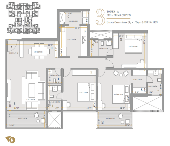 24K Manor Pimple Nilakh is a Ultra Luxurious 3BHK and 4BHK flats